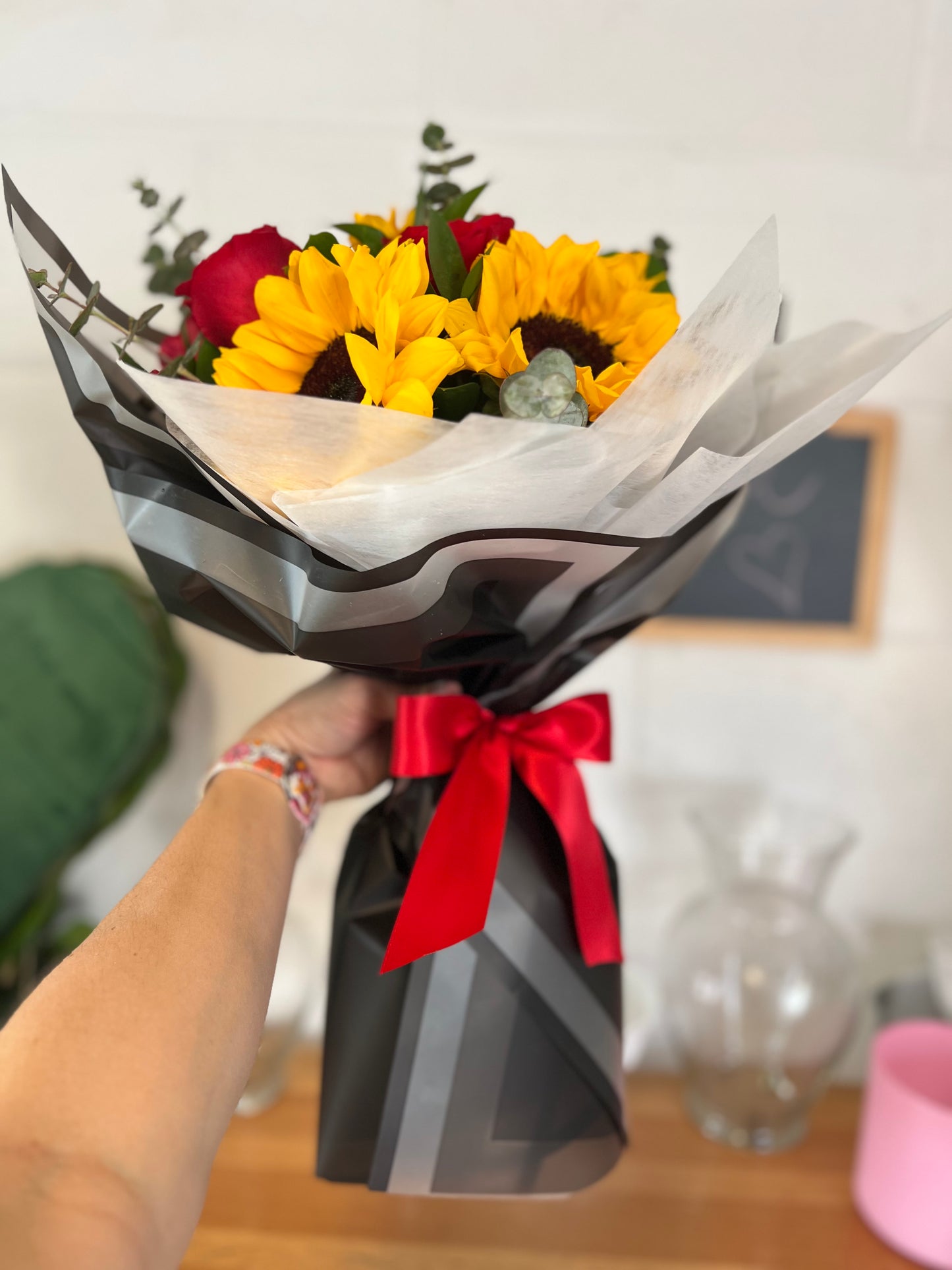 Sunflowers bouquet