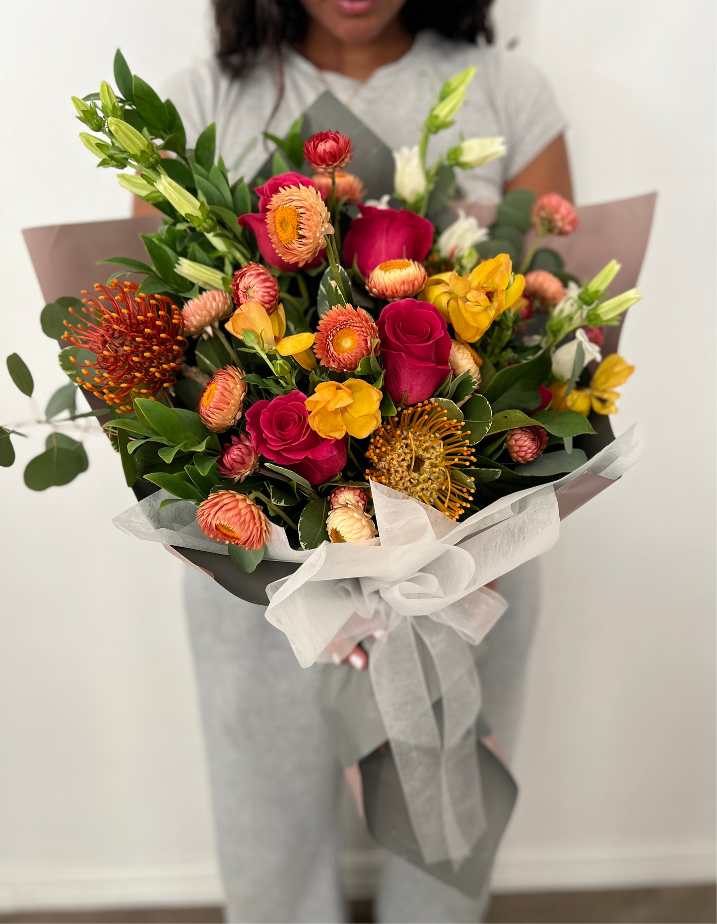 Bouquet mixed of flowers