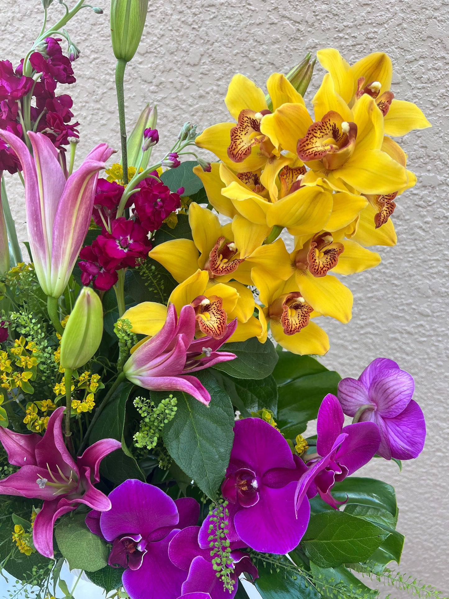 Arrangement with Orchids