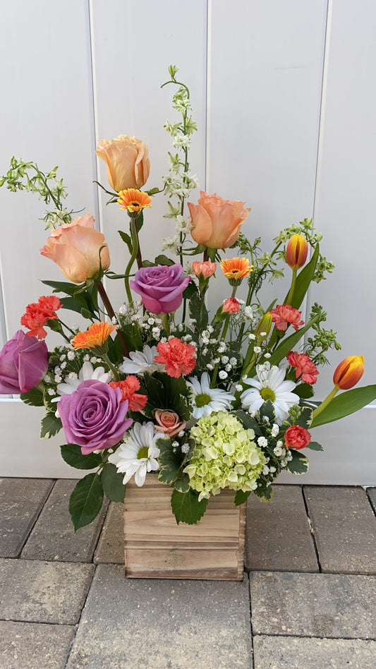 Mixed Flowers Arrangement - lifeflowershoporlando