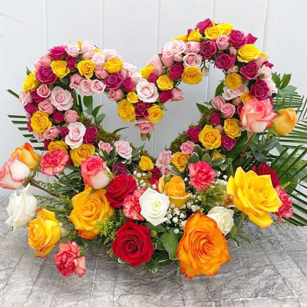 Big Heart Arrangement-Life Flower Shop