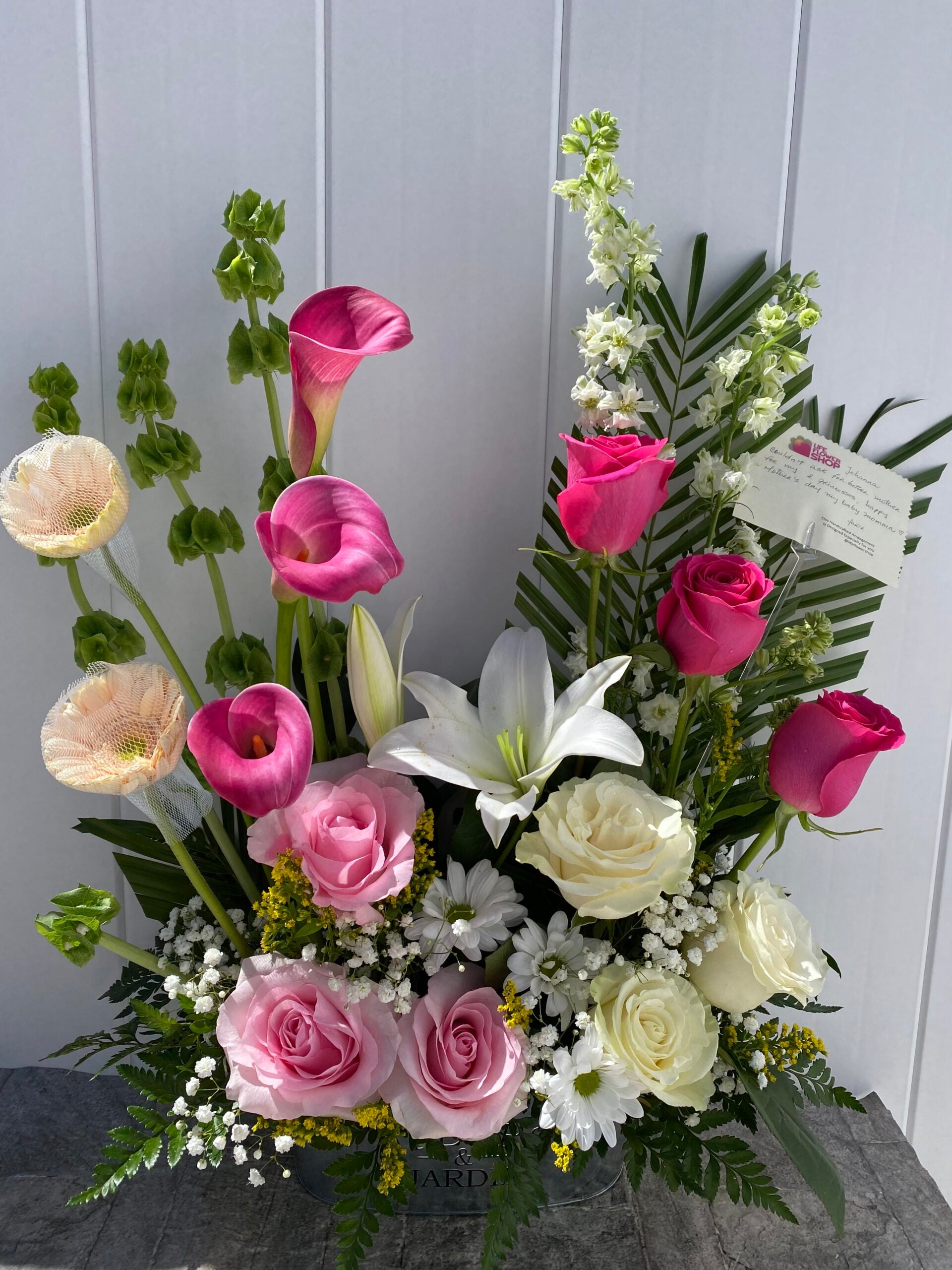 Callas Arrangement-Life Flower Shop