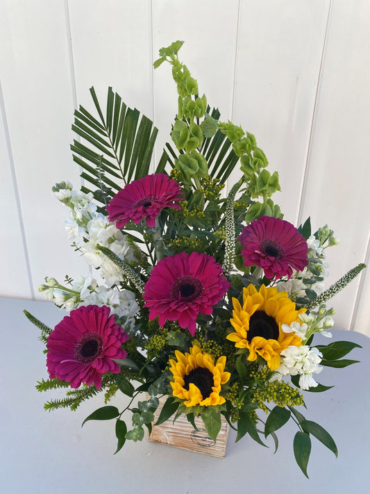 Mixed Gerbs and Sunflowers - lifeflowershoporlando