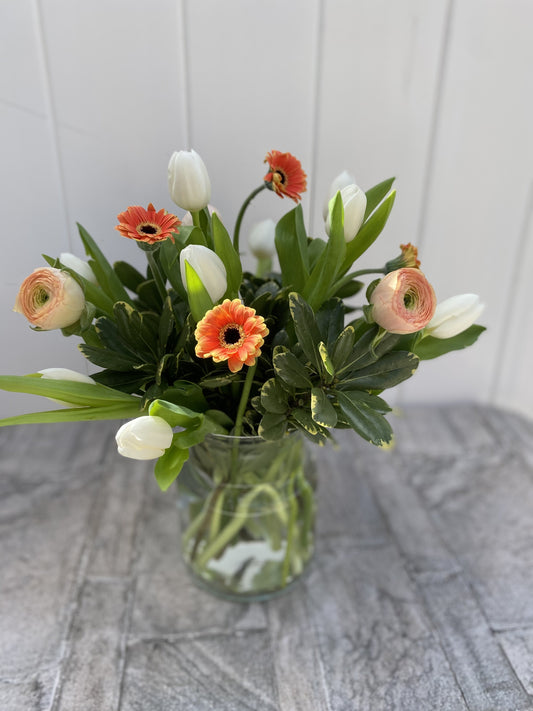 Custom Arrangement -Seasonal Flowers-Life Flower Shop